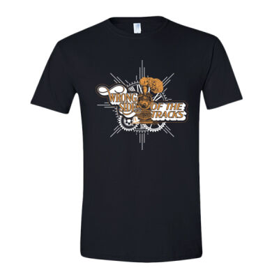 Wrong Side Of The Tracks - 64000 - Gold, White Ink Thumbnail